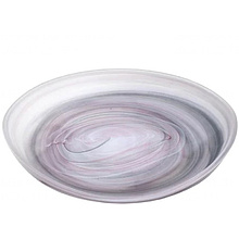 Тарелка стеклянная "Casolare", 17.6 см, розовый