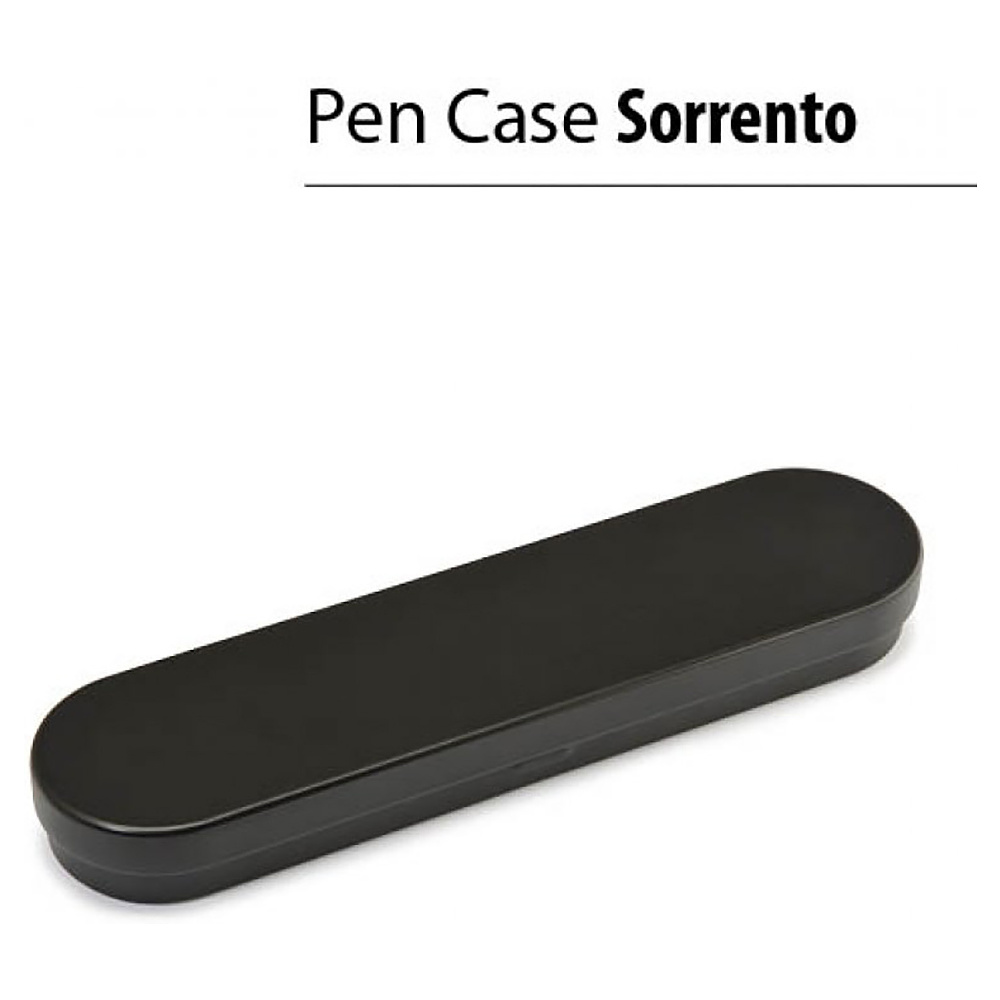 Ручка шариковая автоматическая "Sorento", 1.0 мм, черный, стерж. синий - 3