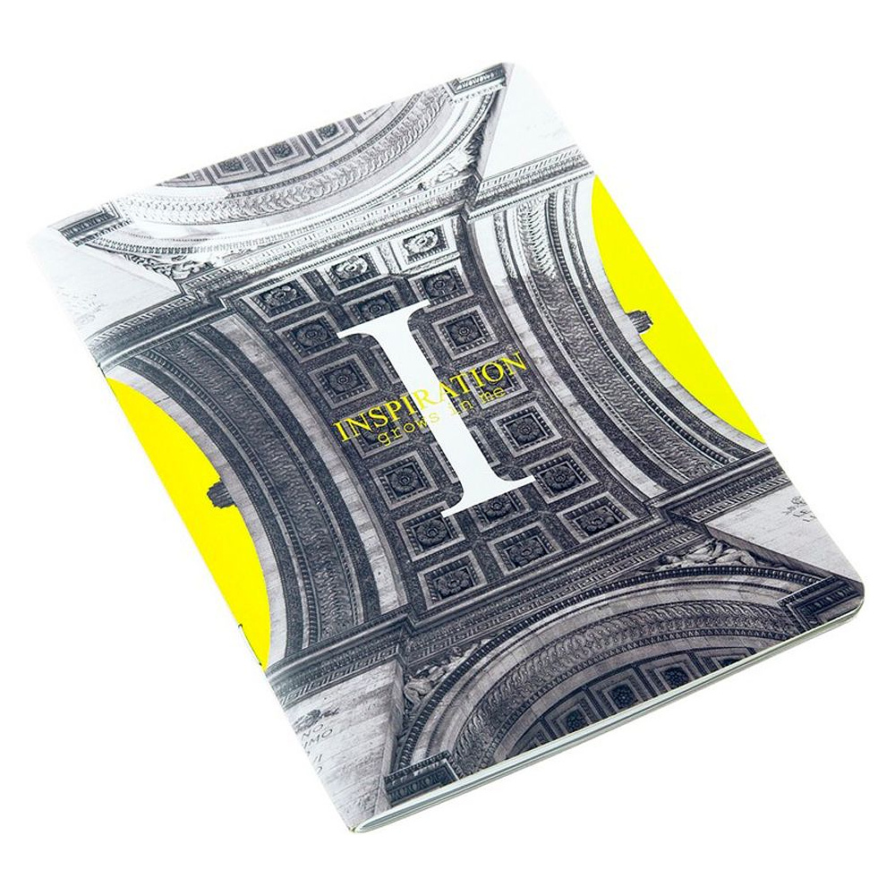 Тетрадь "Inspiration крыша", А5, 48 листов, клетка, разноцветный - 2