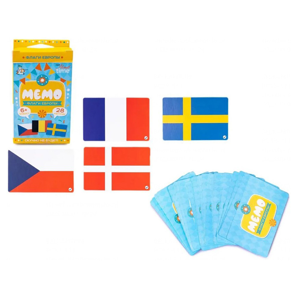 Игра настольная "МЕМО. Флаги Европы" - 2