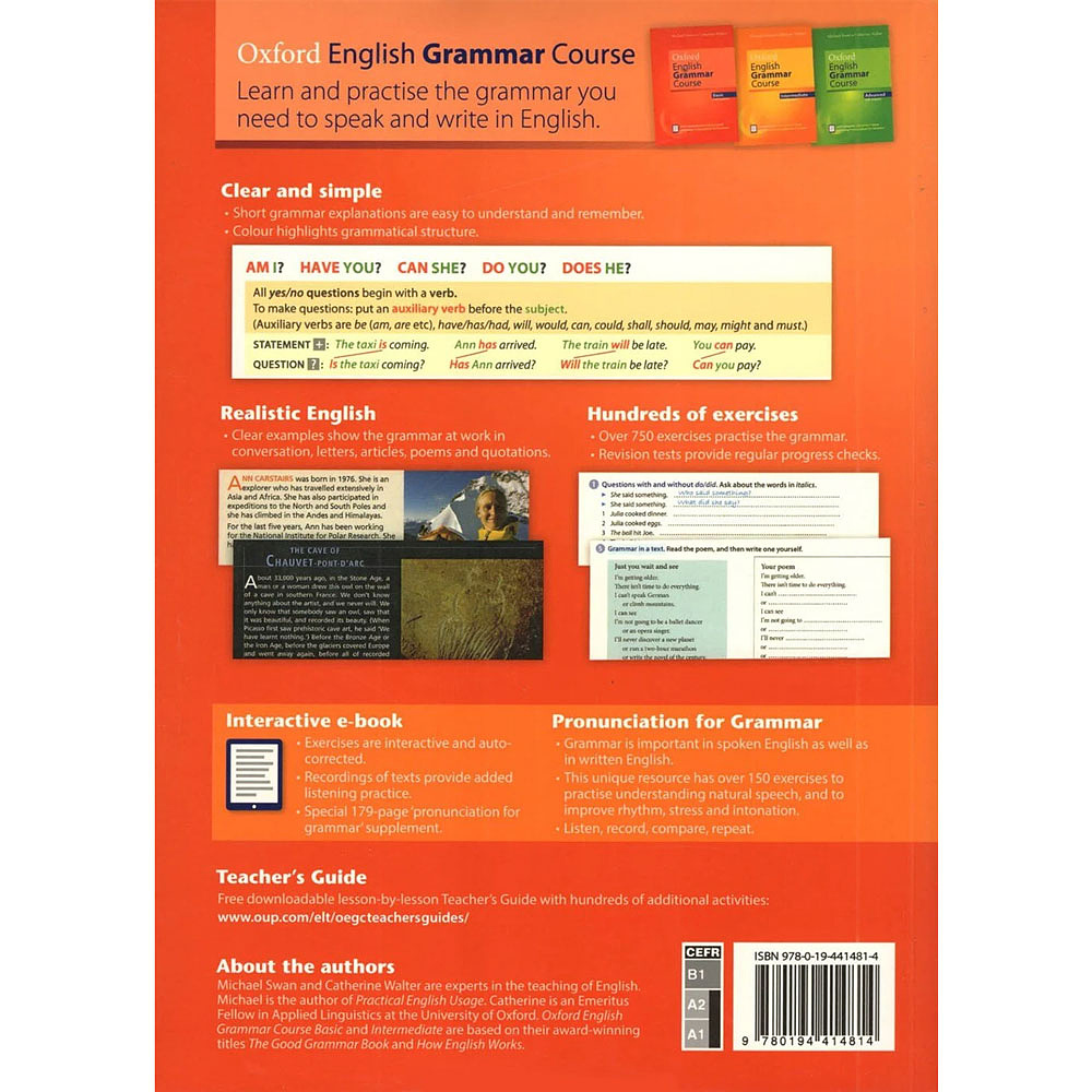 Книга "Oxford English Grammar Course: Basic: With Answers And Interactive E-Book, Second Edition", Swan M., Walter C. - 3