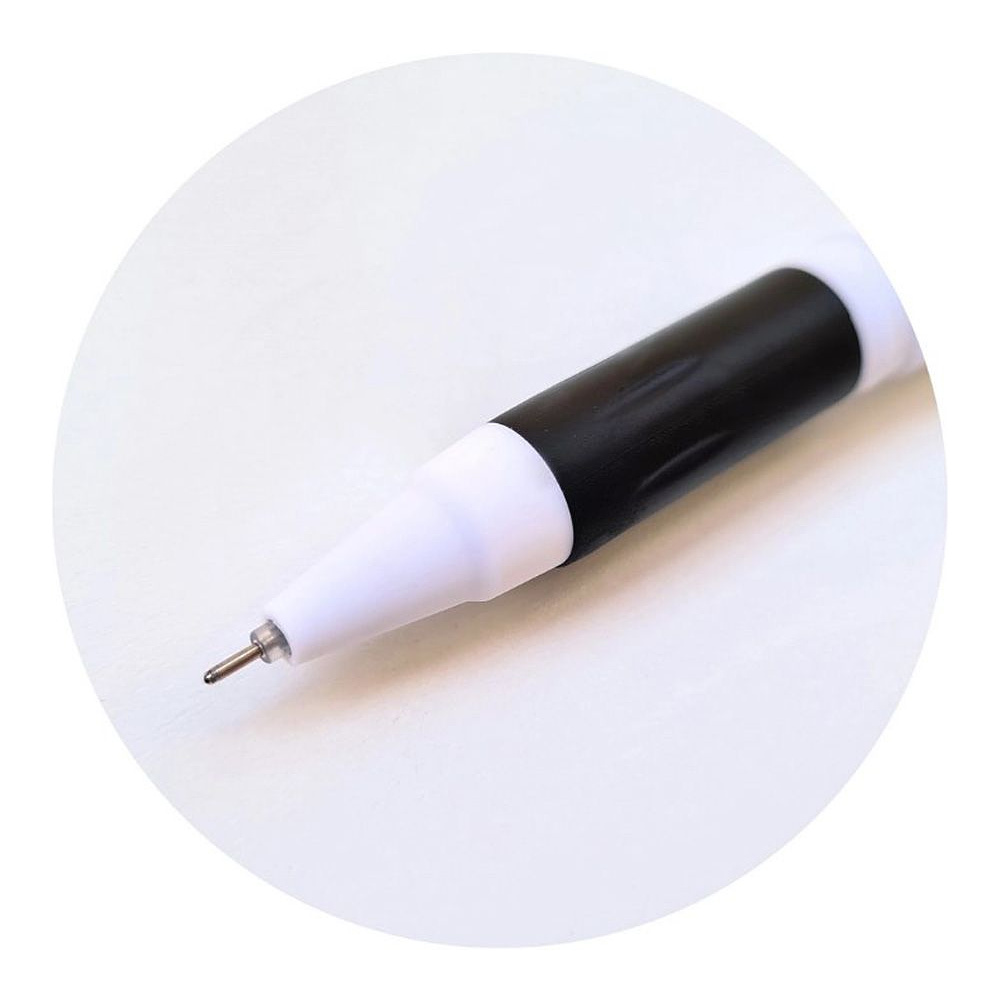 Ручка гелевая "Bunny", 0.5 мм, черный, разноцветный, стерж. черный - 2