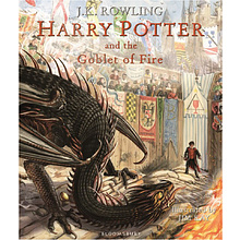 Книга на английском языке "Harry Potter and the Goblet of Fire HB Illustr.", Rowling J.K. 