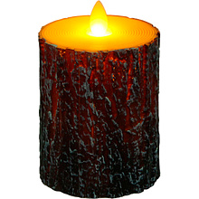 Свеча декоративная "Свеча-Дерево", 75x100 мм, с подсветкой, на батарейках