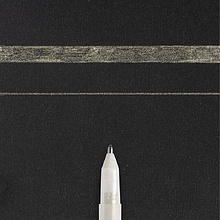 Ручка гелевая "Gelly Roll Stardust", 0.5 мм, прозрачный, стерж. прозрачный