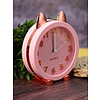 Часы-будильник настольные "Golden awakening Kitty", розовый - 7