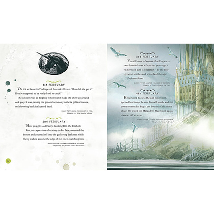 Книга на английском языке "Harry Potter – A Magical Year: The Illustrations of Jim Kay", Jim Kay - 7
