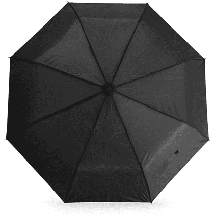Зонт складной "99151", 98 см, черный - 2