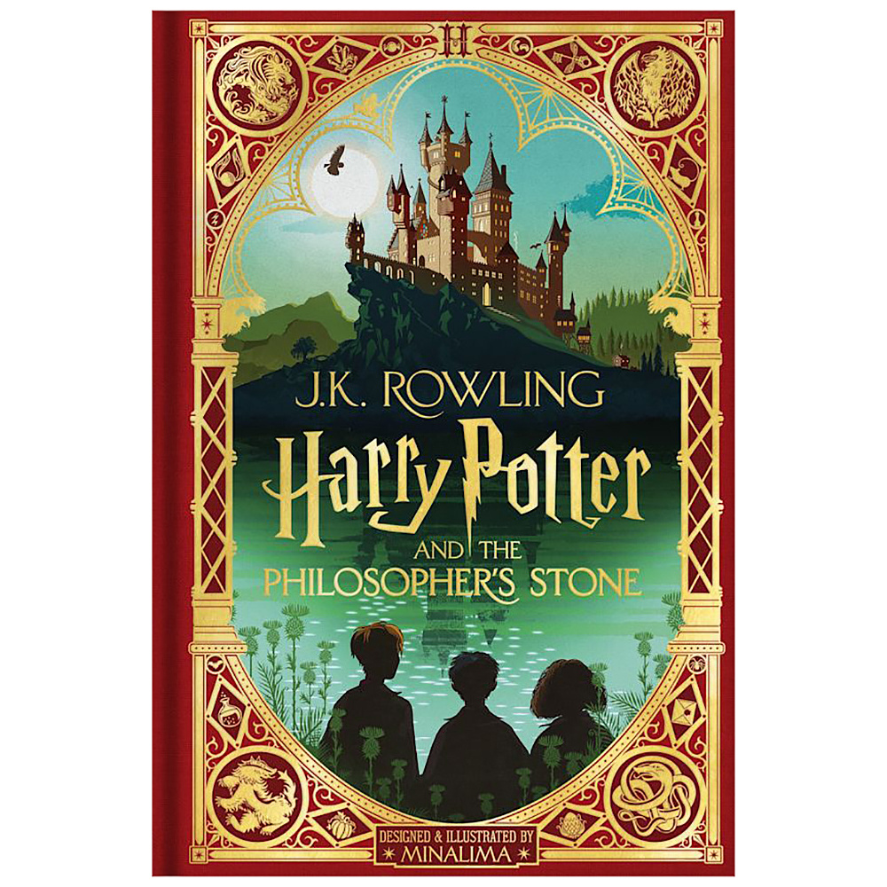 Книга на английском языке "Harry Potter and the Philosopher`s Stone: MinaLima Ed HB", Rowling J.K. 