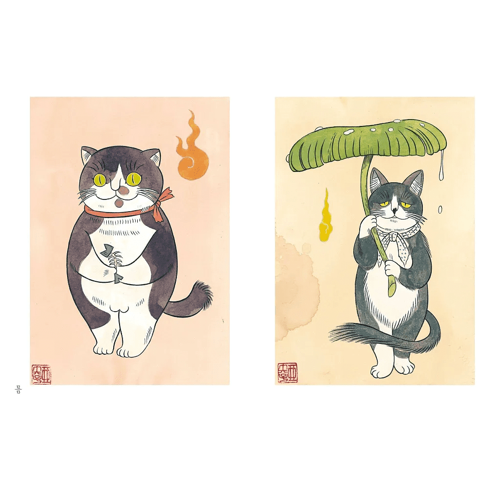 Книга "Коты-ёкаи, лисы-кицунэ и демоны в человеческом обличье. Иллюстрированный бестиарий японского фольклора", Аяко Исигуро - 2