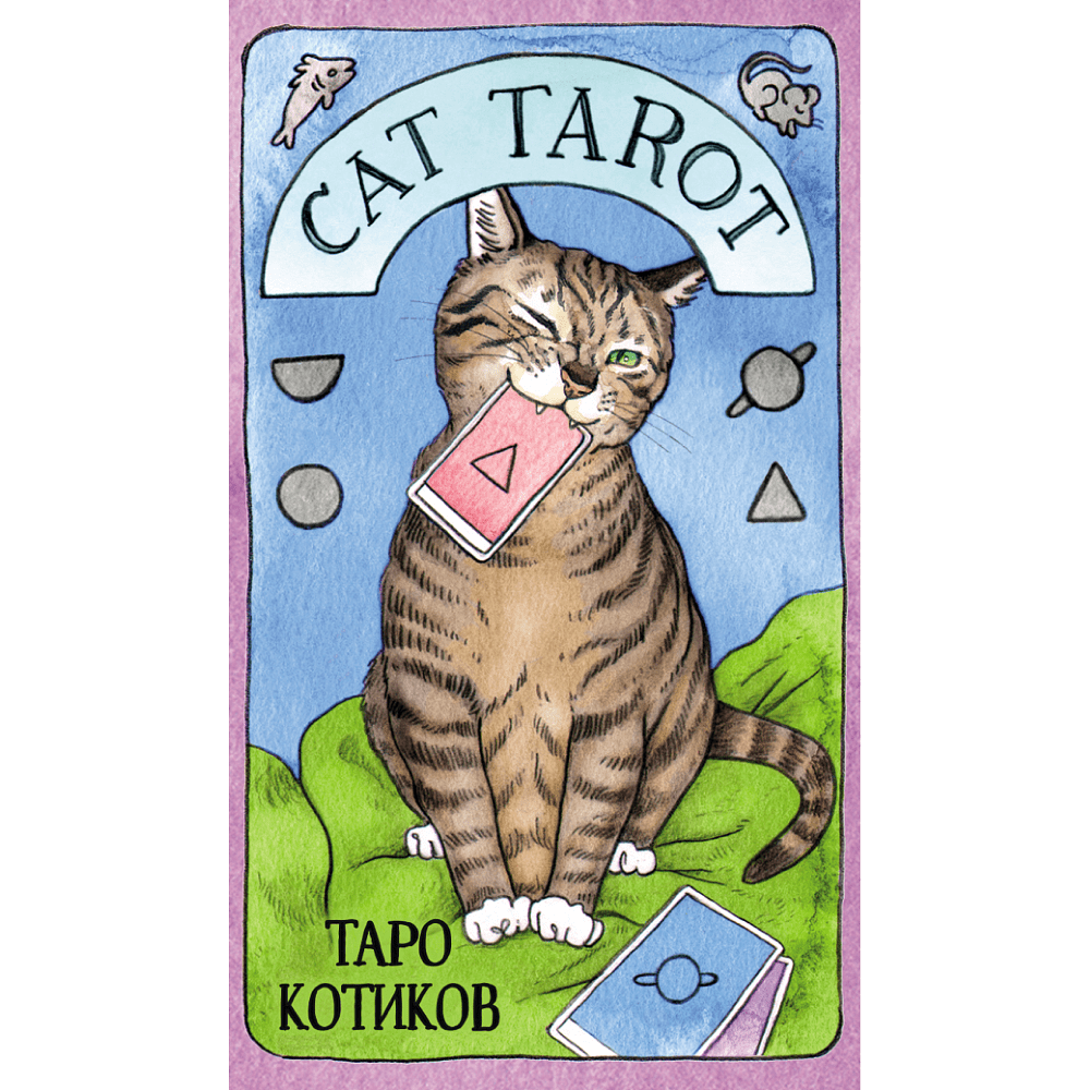 Карты "Cat Tarot. Таро Котиков (78 карт и руководство в подарочном футляре)", Меган Котт