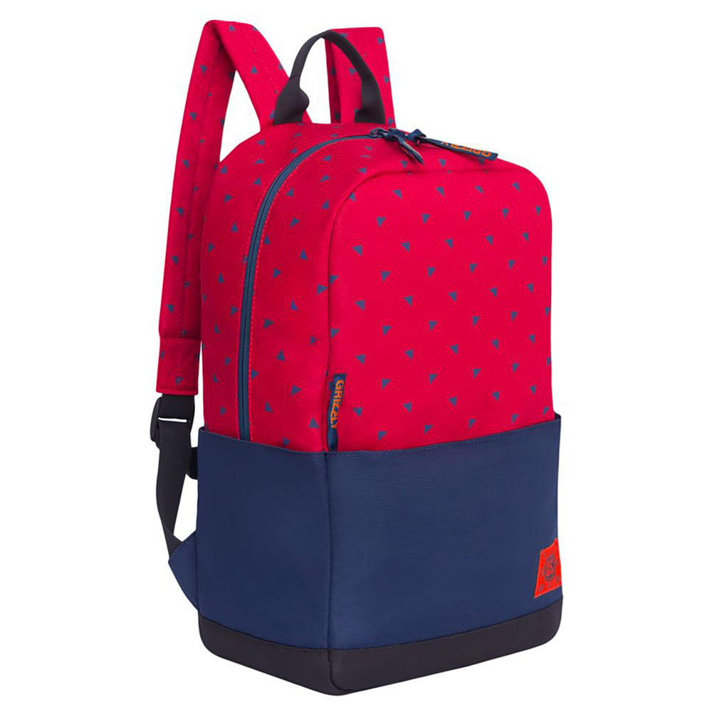 Рюкзак молодежный "OS", красный, синий
