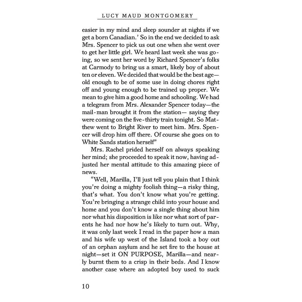 Книга на английском языке "Anne of Green Gables", Монтгомери Л. - 9