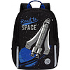 Рюкзак школьный "Road to space", черный - 2