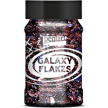 Хлопья декоративные "Pentart Galaxy Flakes", 15 г, коричневый Марс