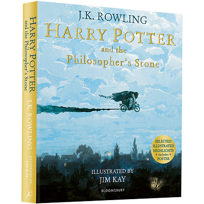 Книга на английском языке "Harry Potter and the Philosopher's Stone – Illustr. PB", Rowling J.K.  - 5