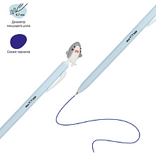 Ручка шариковая "Sea Cuties" 0,7 мм, ассорти, стерж. синий
