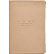 Ежедневник полудатированный InFolio "Quote", A5, 320 страниц, линованный, коричневый
